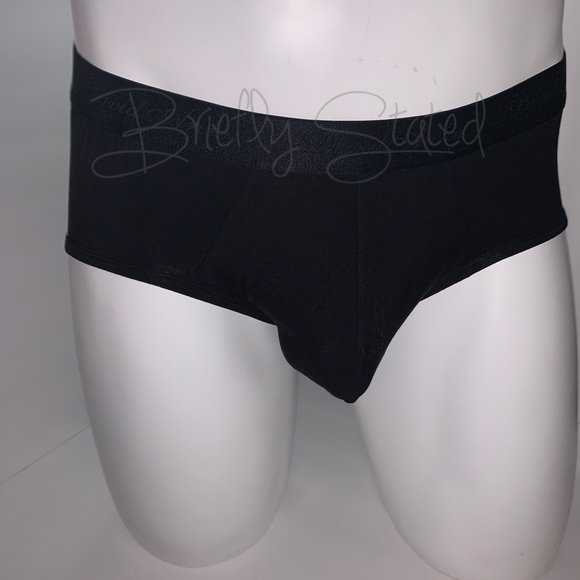 David Archy Micro Modal Briefs - Black (L) - Picture 6 of 7